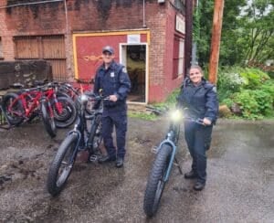 Saranac Lake Police Pioneer E-Bike Patrols