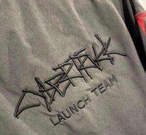 Cybertruck Launch Team" apparel