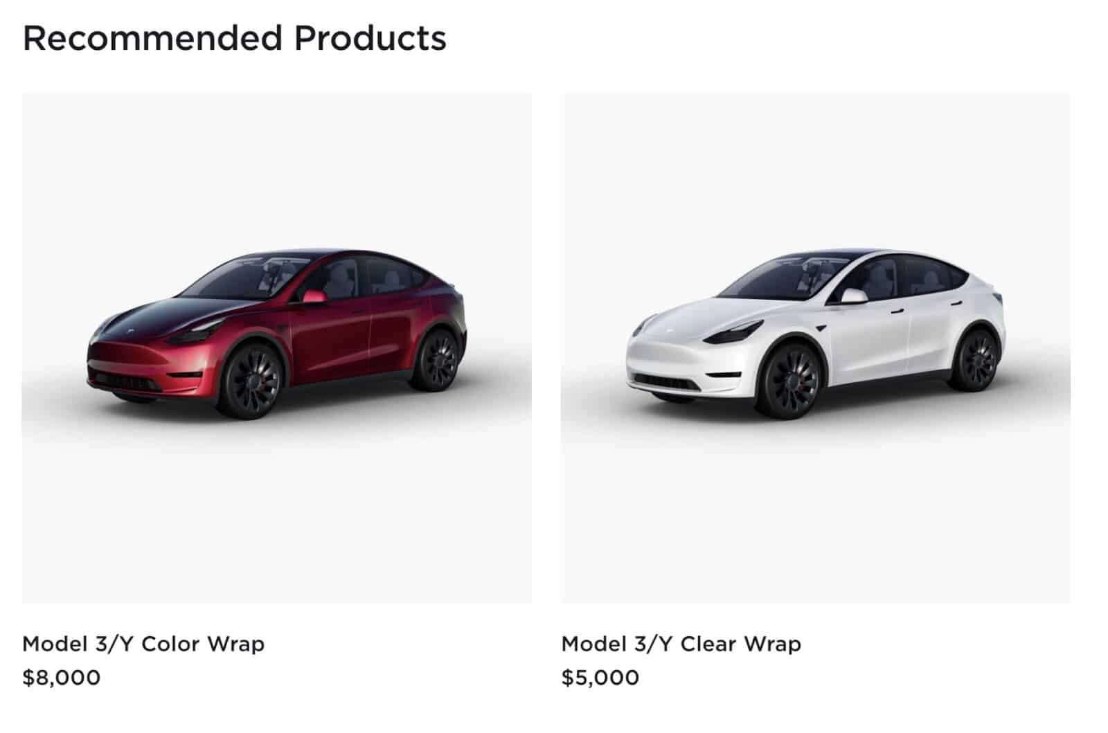 Tesla Introduces Premium Color Wraps For Model 3 And Model Y