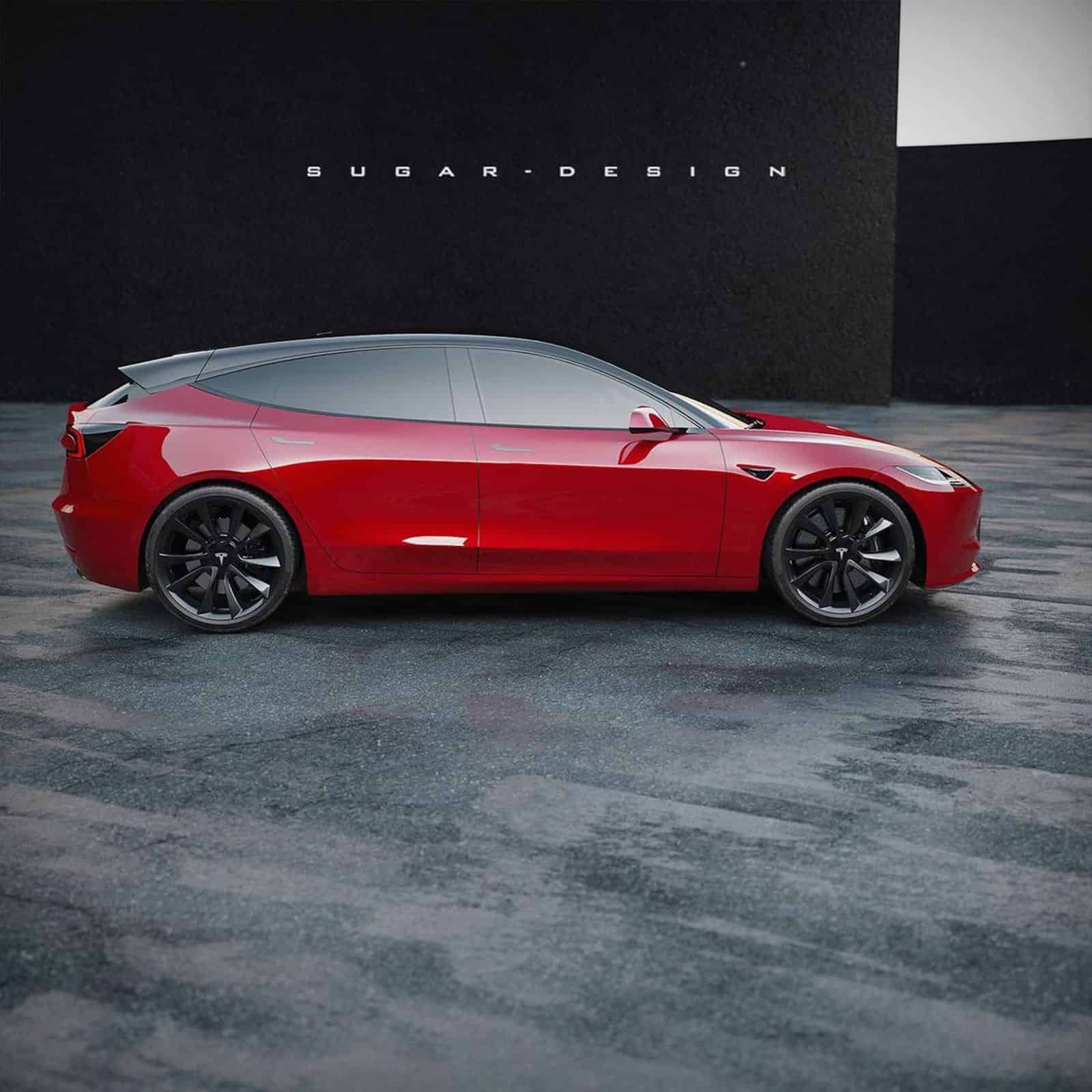 Tesla Model 3: The Highland Shooting Brake Edition!