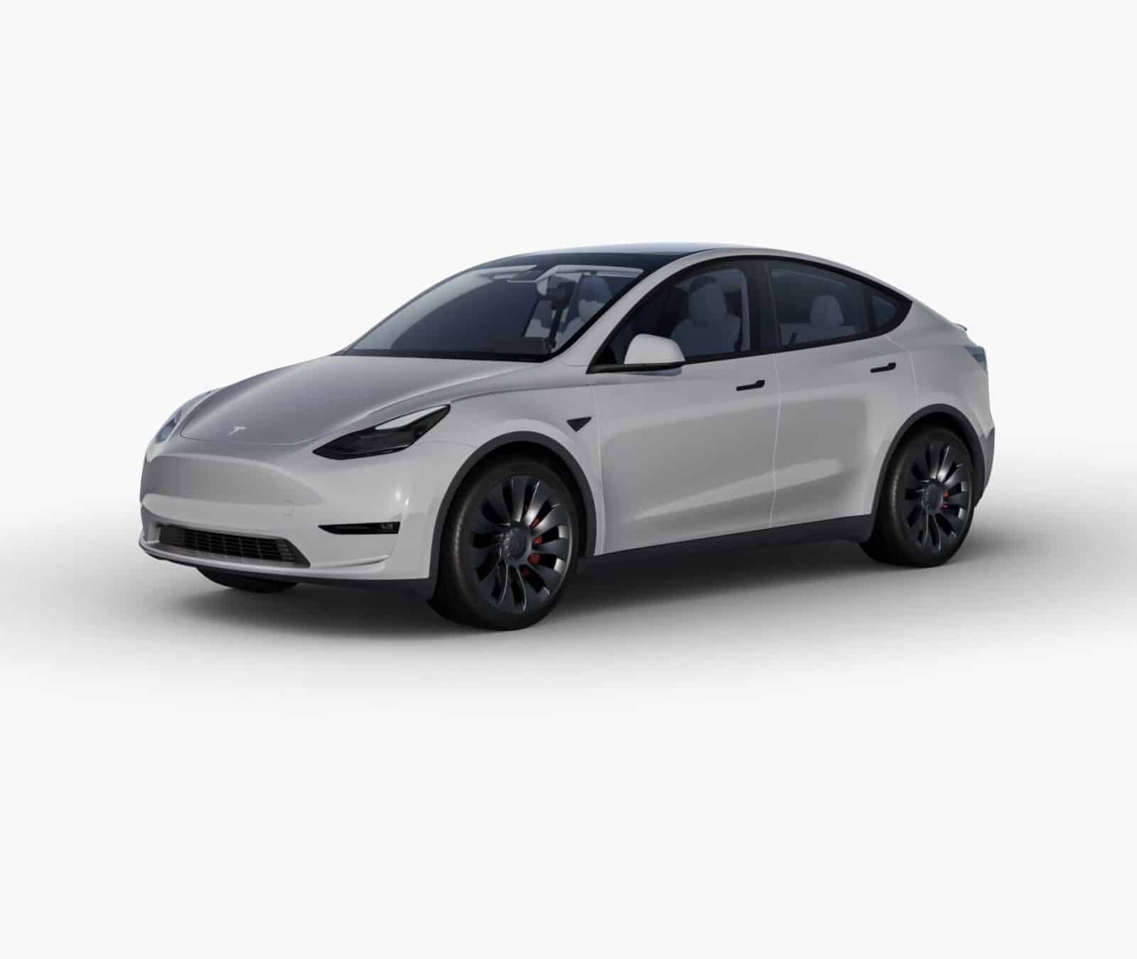 Tesla Model Y Factory Wrapped in Slip Grey