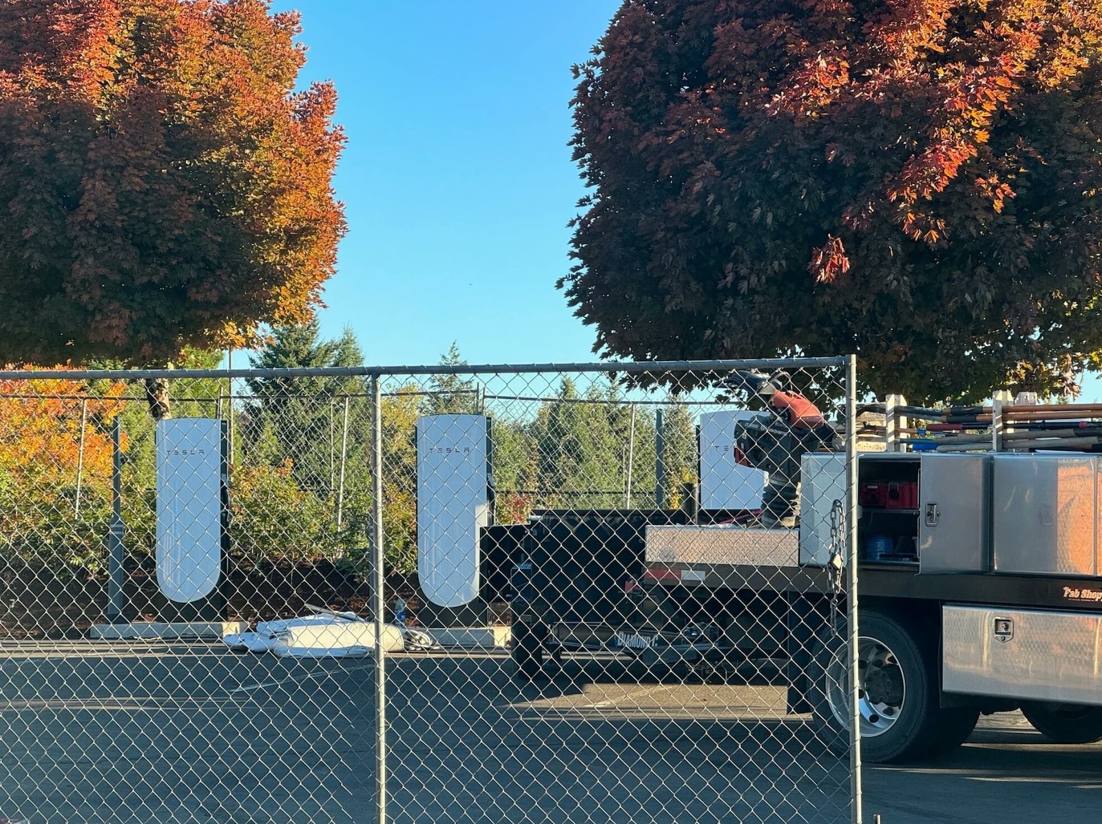 Tesla V4 Supercharges Installed At Sparks Nevada 2