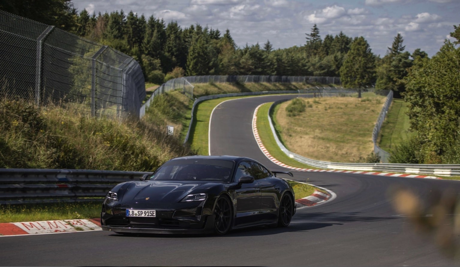 Porsche'S Electrifying Feat: Taycan Sets New Nürburgring Record