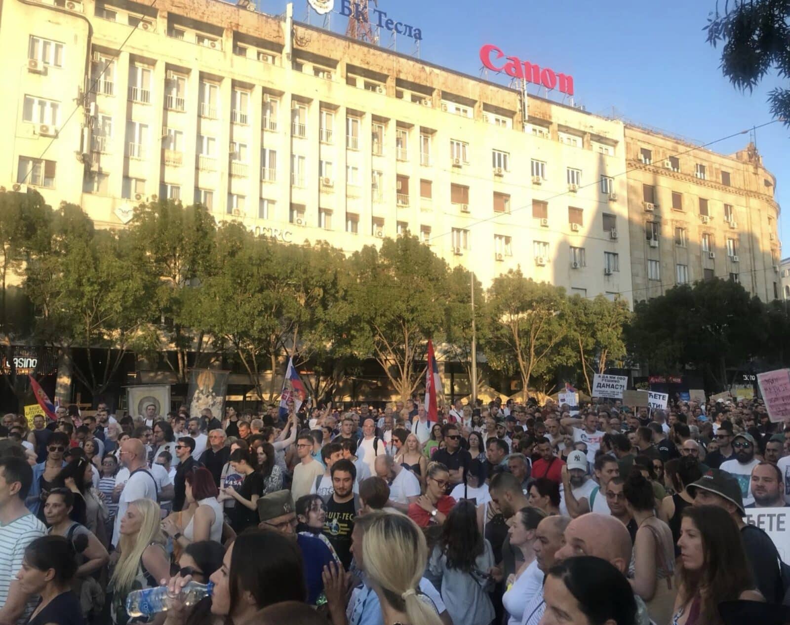Massive Protest In Serbia Against Lithium Mine For Ev Batteries