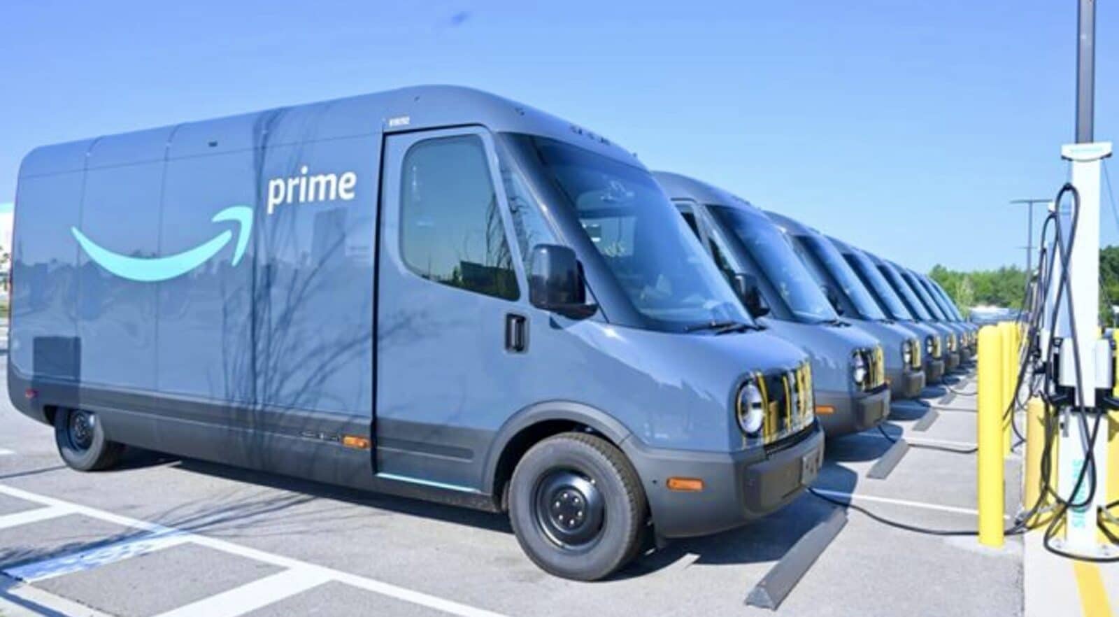Rivian Halts Production Of Amazon Delivery Vans Due To Parts Shortage