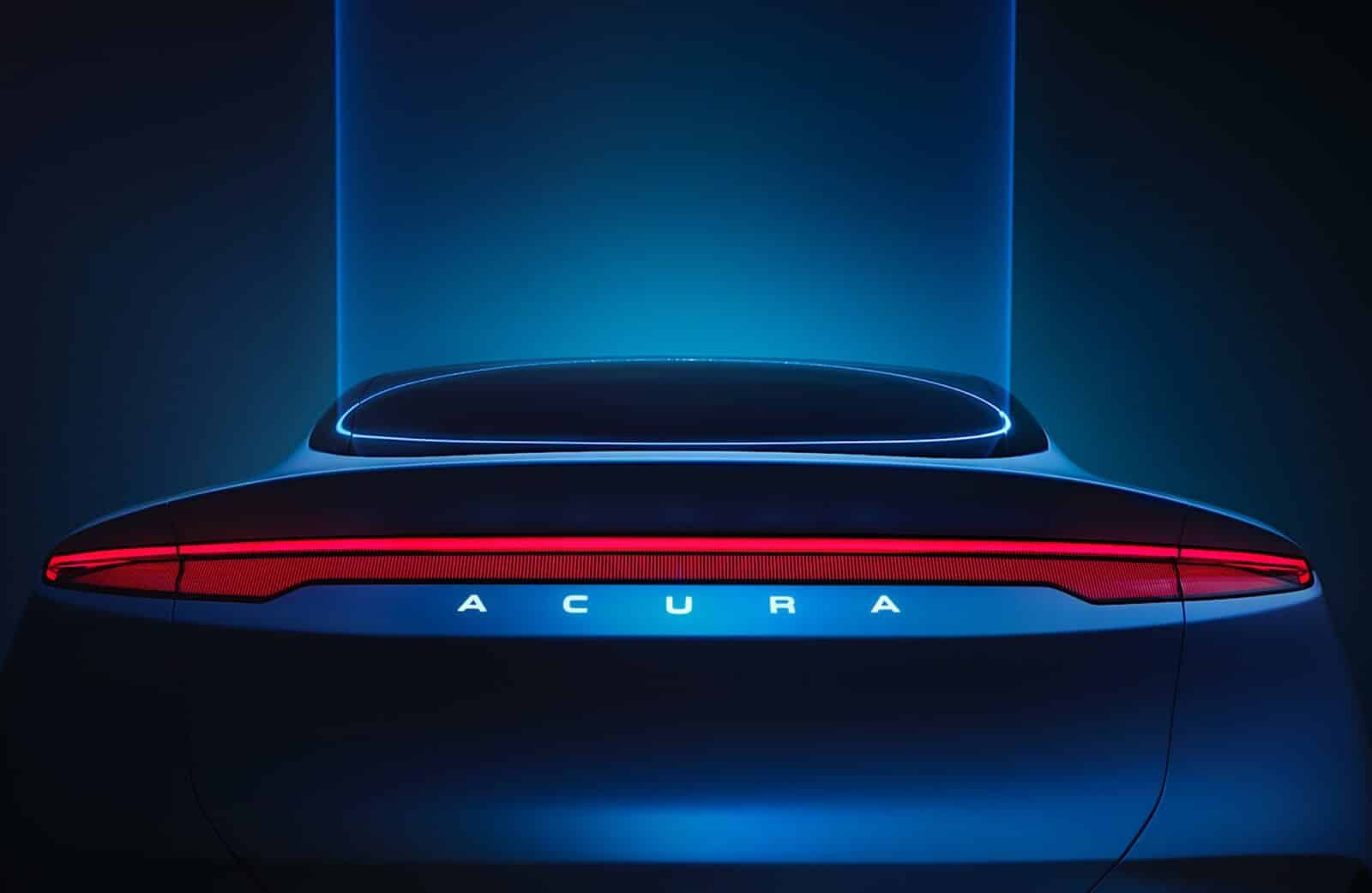 Acura Unveils Sleek Performance Ev Concept, Hinting At Future Electric Suv