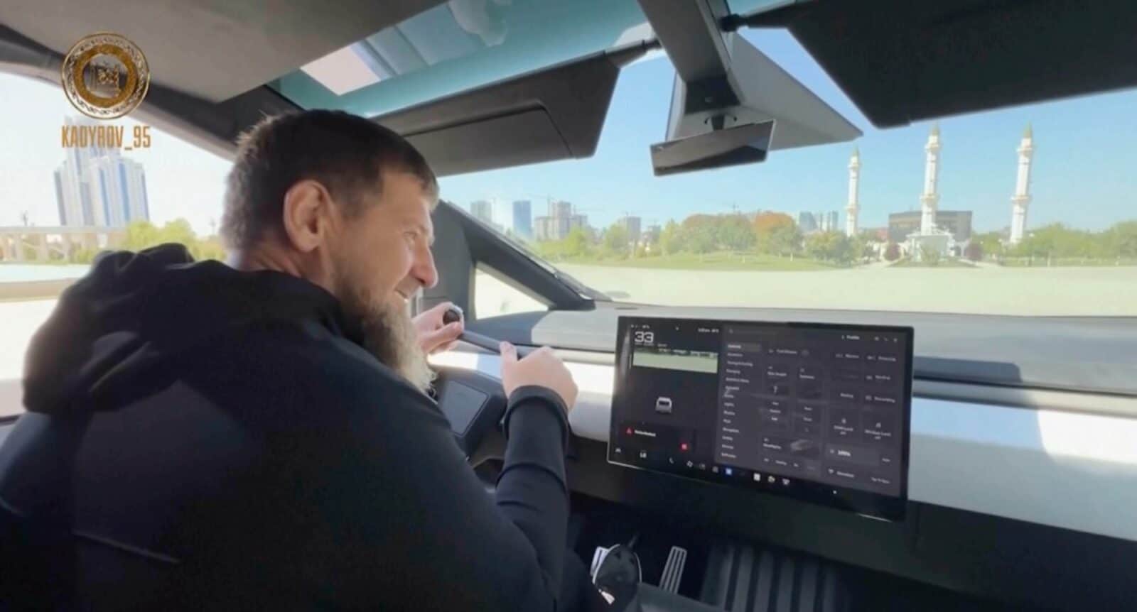 Chechen Warlord Equips Tesla Cybertruck With Machine Gun, Claims It'S Headed For Ukraine
