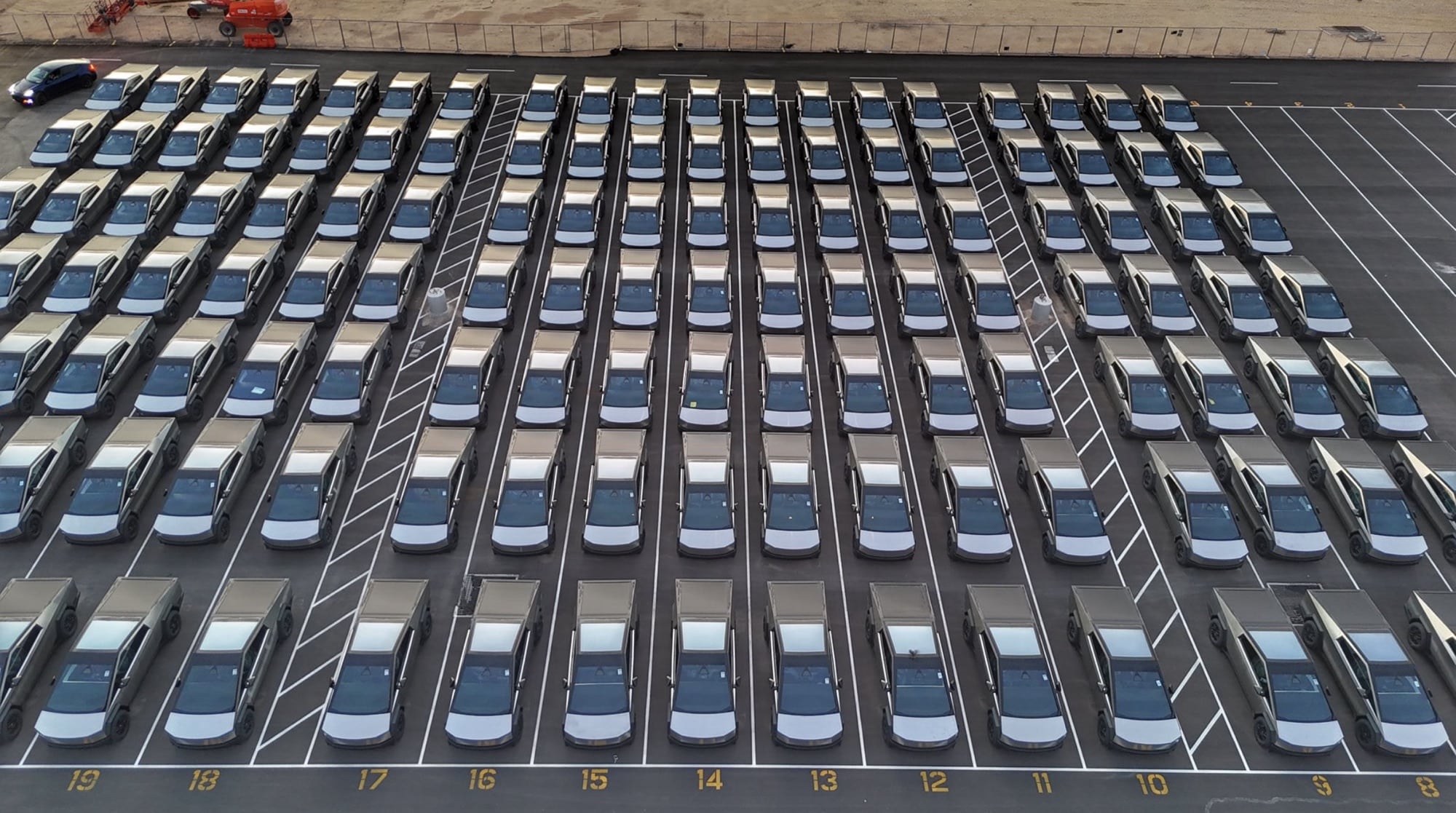 Tesla Ramps Up Cybertruck Production At Giga Texas