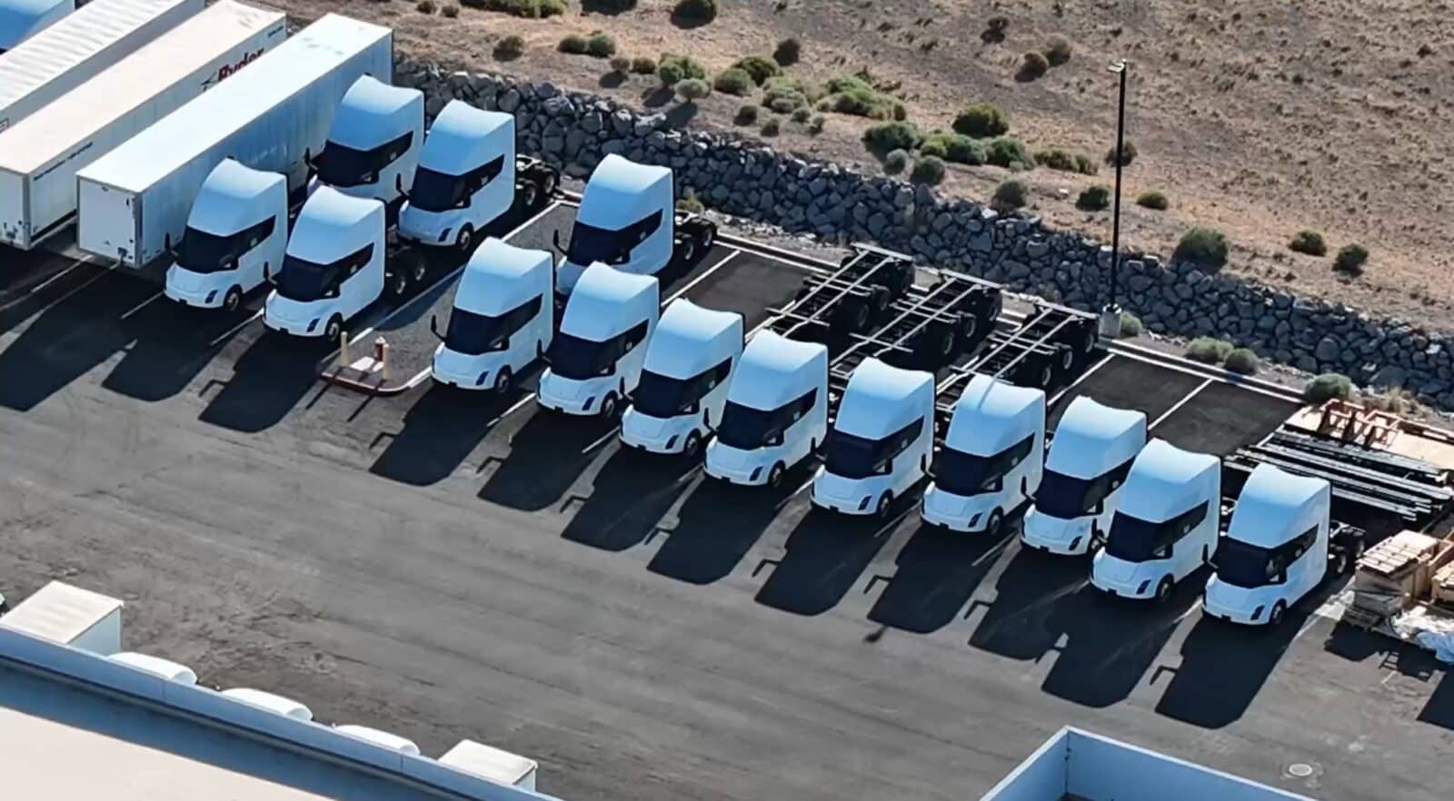Tesla Semi Fleet Factory Ramps Up Production