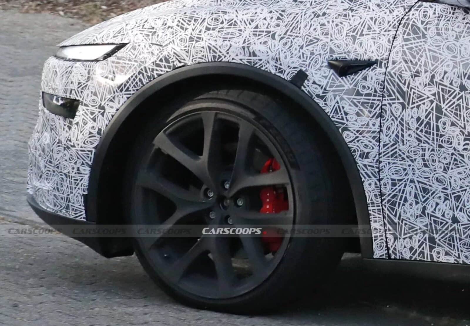 Tesla Model Y Performance Spotted At Nürburgring With Plaid Wheels And Upgraded Features