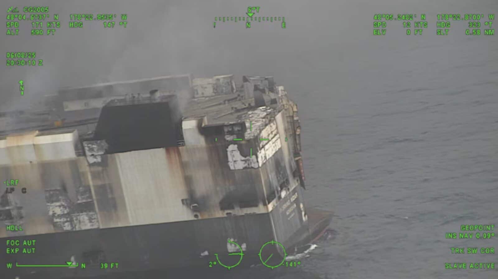 Cargo Ship Sinking Sparks $560M Loss For Ev Industry