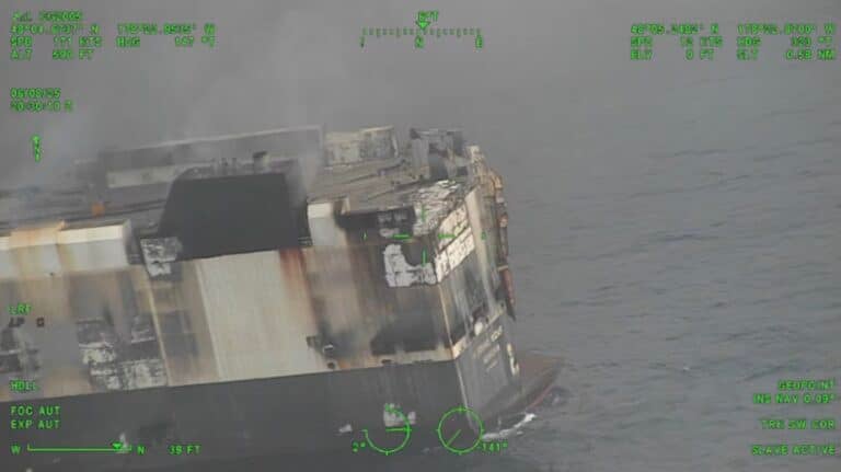 Cargo Ship Sinking Sparks $560M Loss For Ev Industry