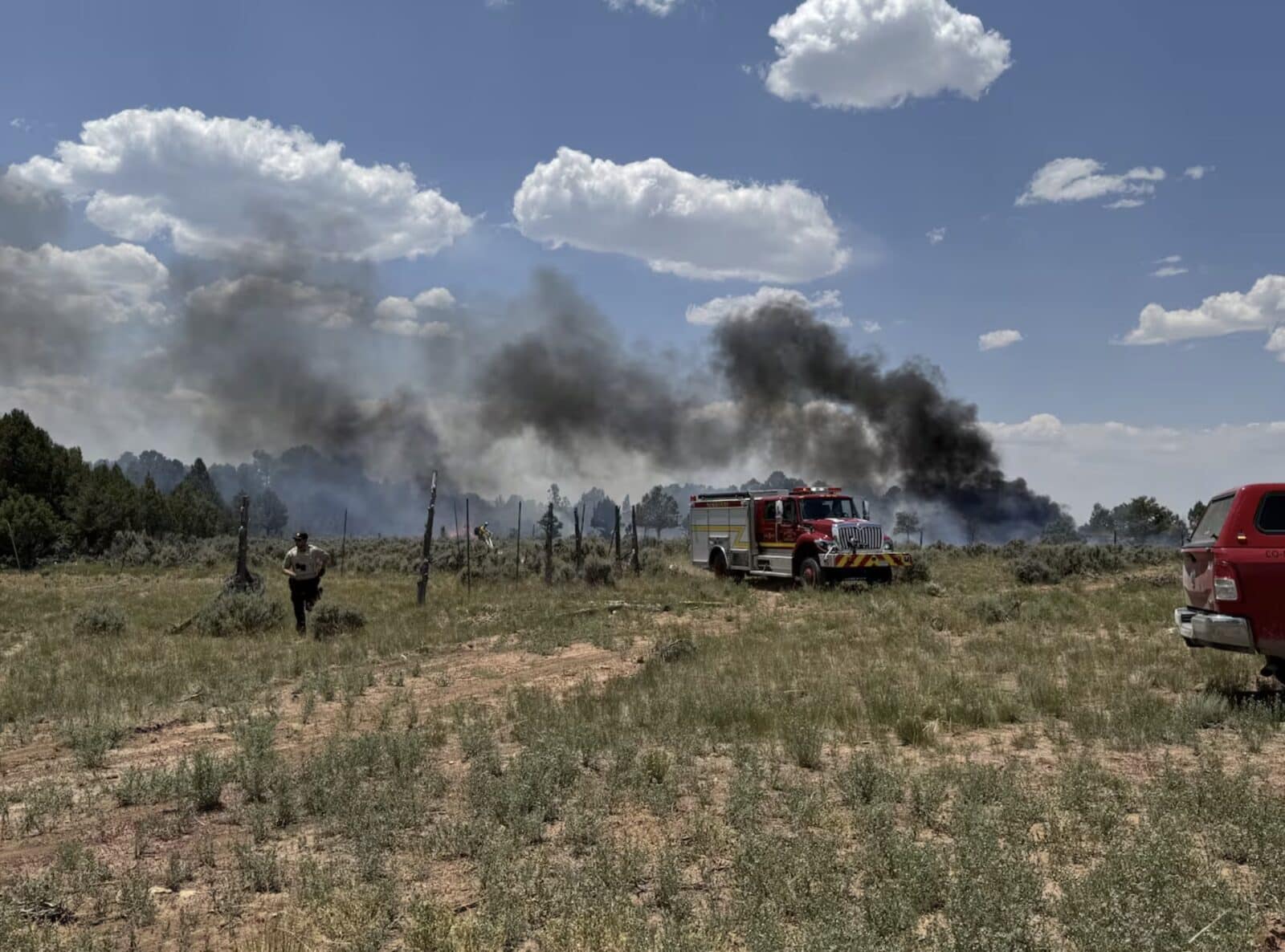 Tesla Cybertruck Sparks Grass Fire In Colorado