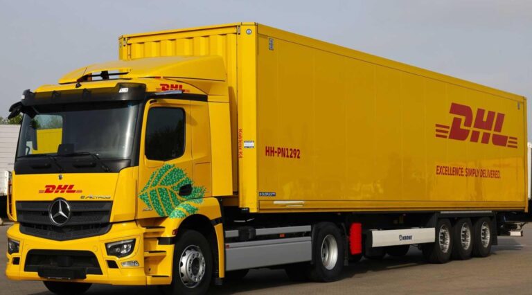 Dhl Teams Up With Daimler Truck And Hylane For Electric Truck Rental In Green Logistics Push