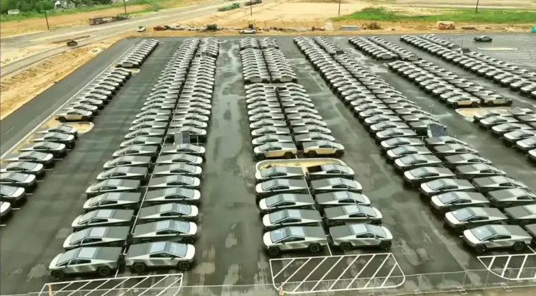 Tesla Ordered To Clear 200+ Vehicles From Detroit Mall Lot, Raising Zoning Questions