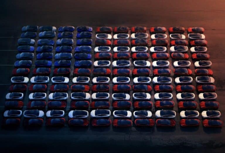 Tesla Celebrates Fourth Of July With Patriotic Drone Display And Veteran Support