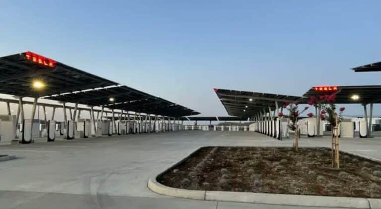 Tesla’s Solar-Powered Supercharger Oasis Redefines Ev Charging In California