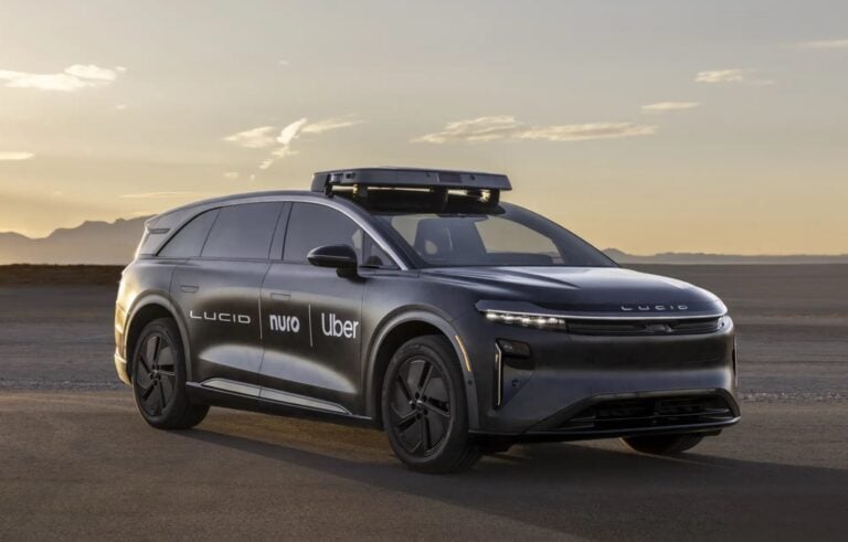 Uber Partners With Lucid And Nuro To Launch Electric Robotaxis In 2026