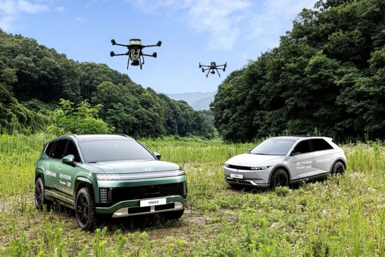 Hyundai Unveils Ioniq 9 As Mobile Ev Hub For Drone-Powered Reforestation