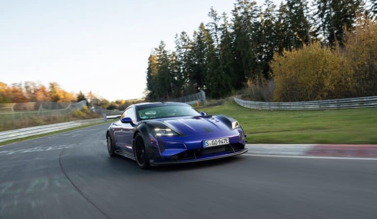 Porsche Manthey Kit Drops Taycan Turbo Gt To 6:55.553 At Nürburgring, Outruns Yangwang U9 Xtreme