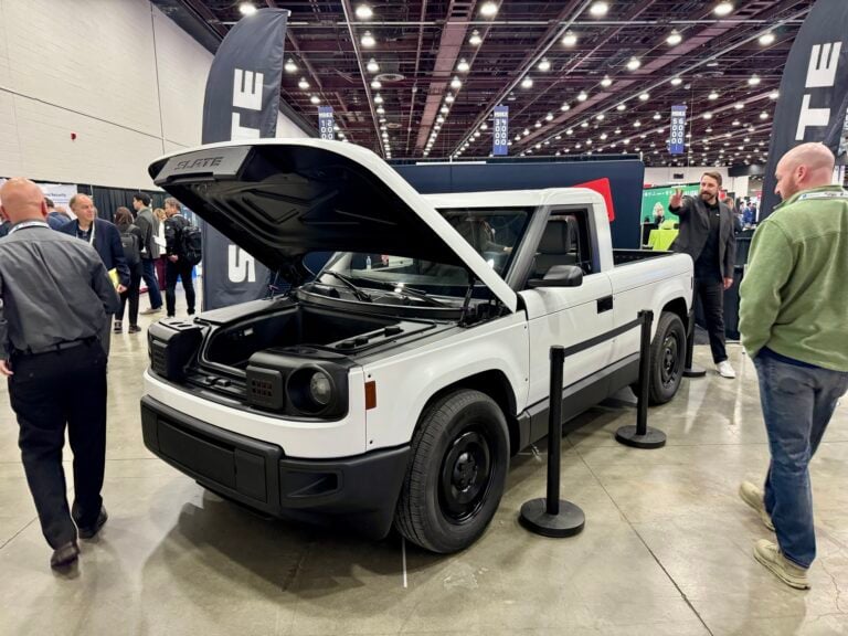 Slate Truck Ships With No Modem, Making Driver Tracking Physically Impossible
